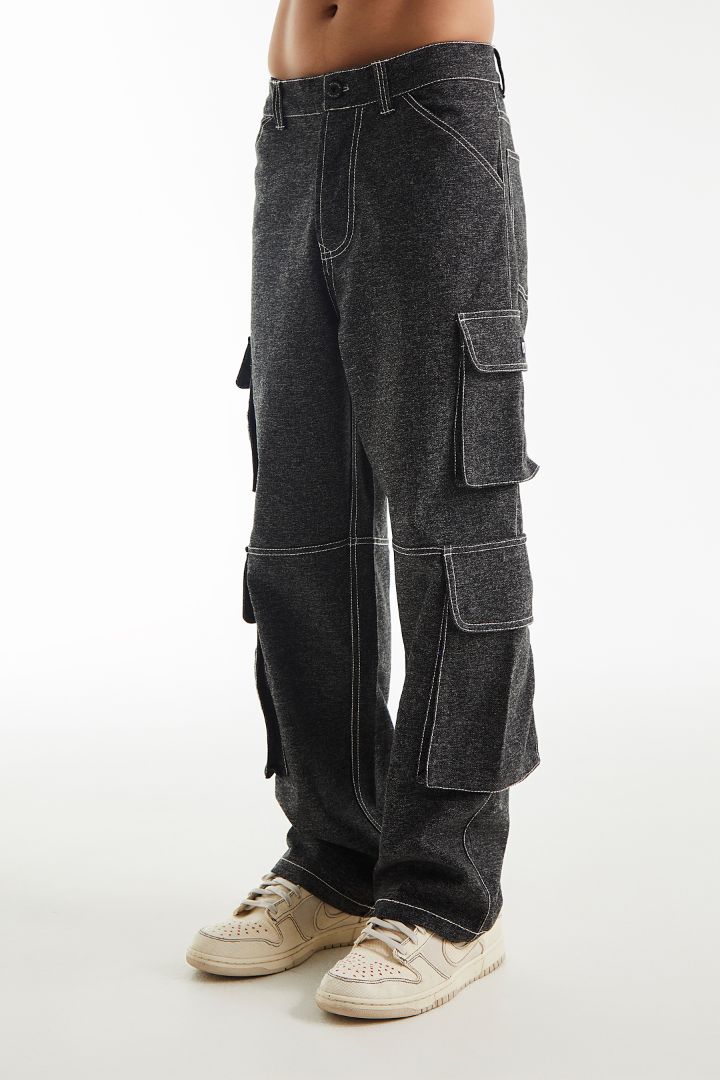 Boxy Bomb Denim Cargo