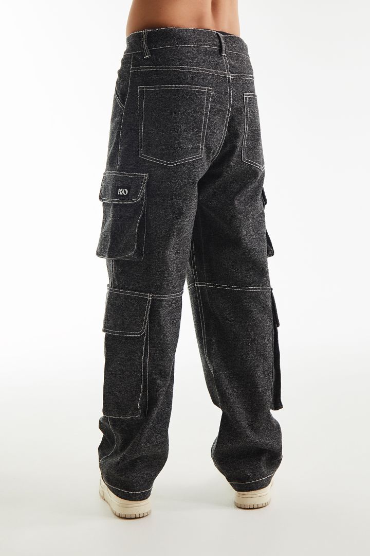 Boxy Bomb Denim Cargo