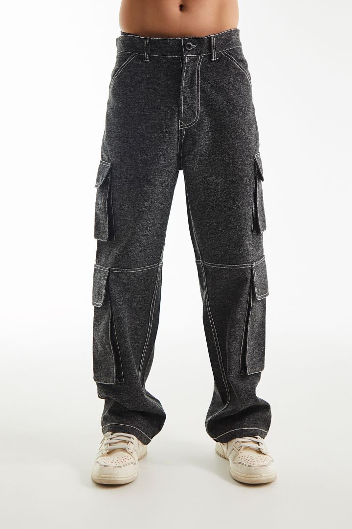 Boxy Bomb Denim Cargo