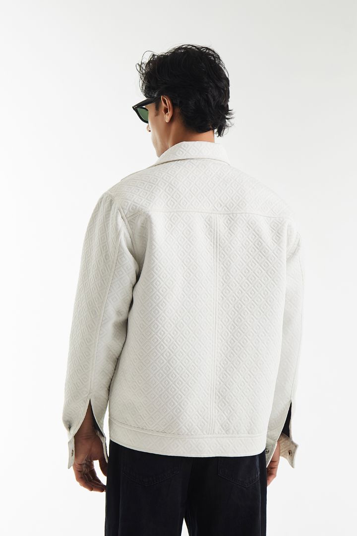 Dobby Detailed Jacket