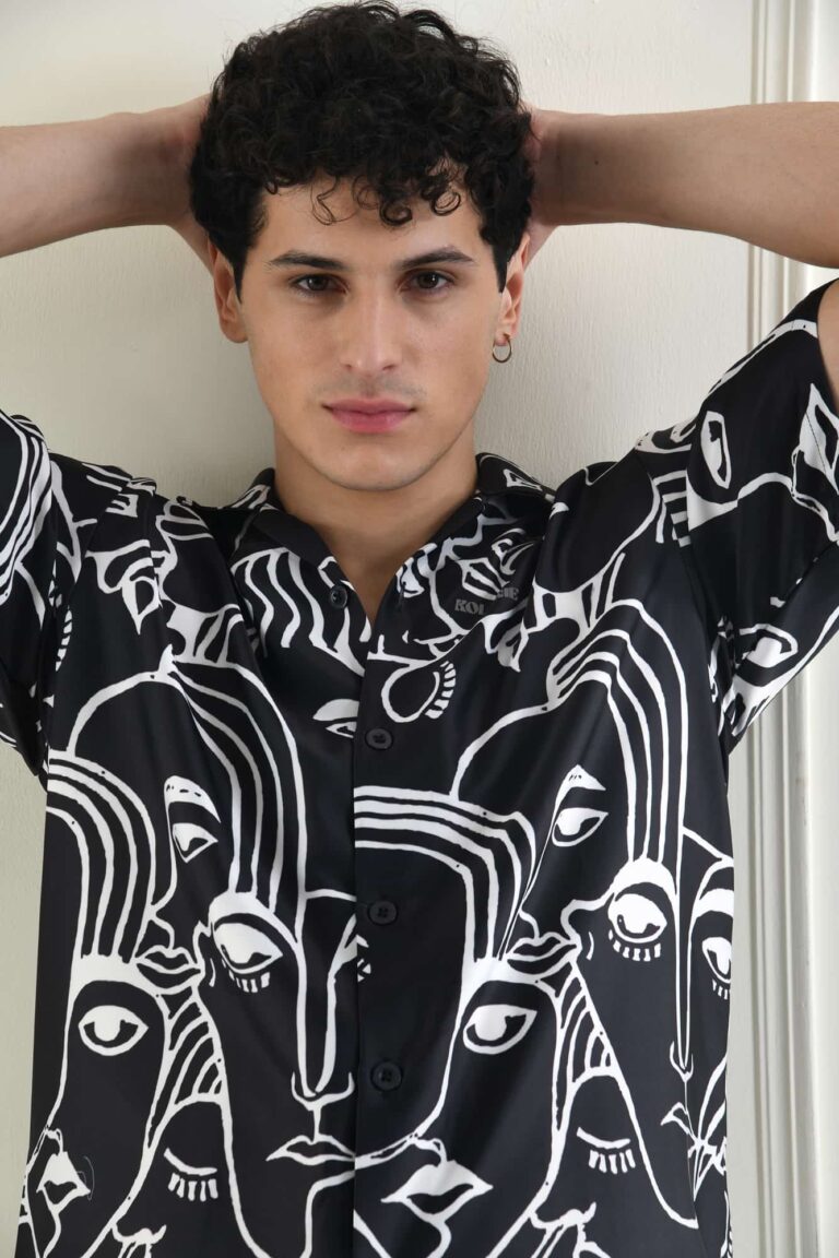 KO Mandala Camp Collar Shirt