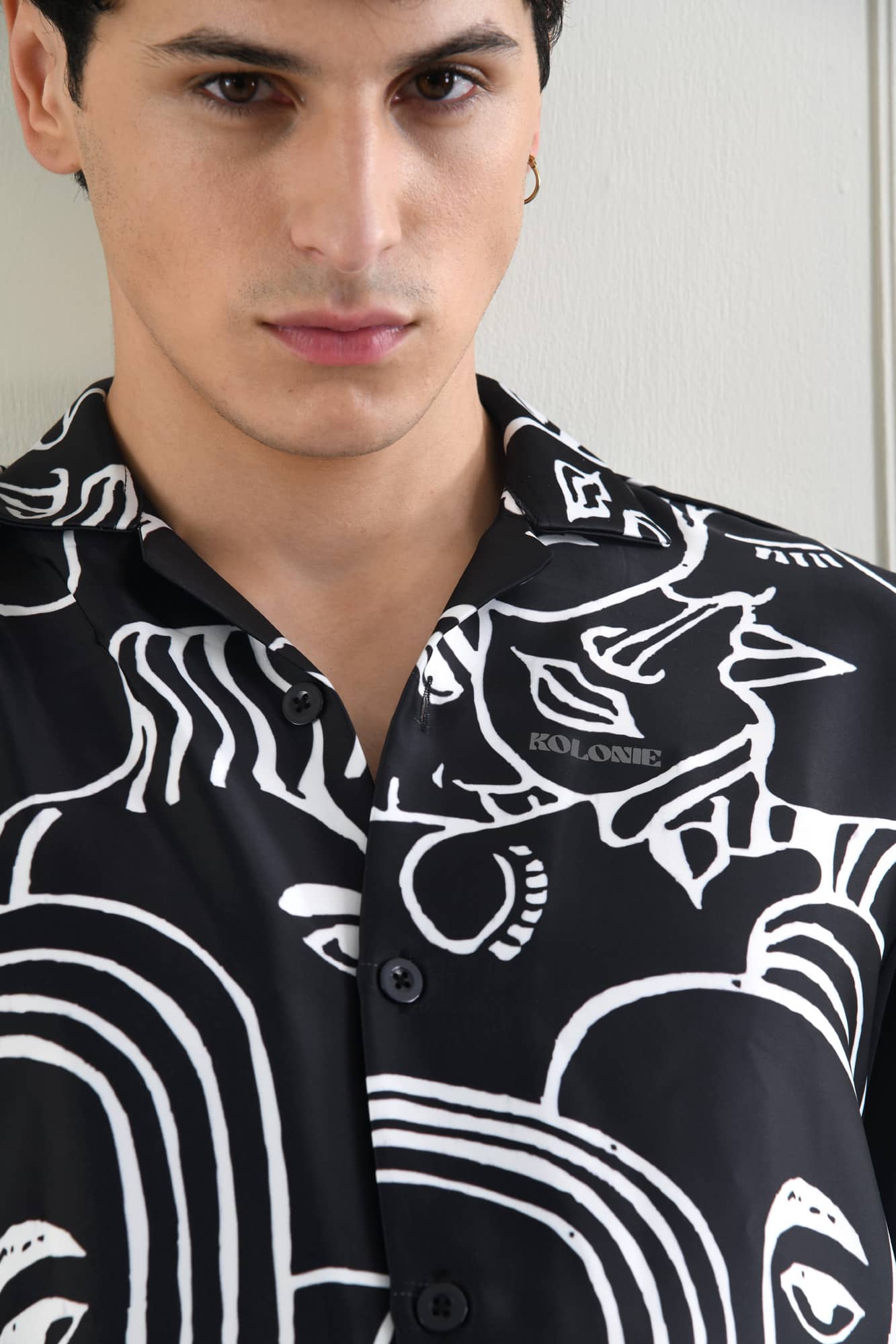 KO Mandala Camp Collar Shirt