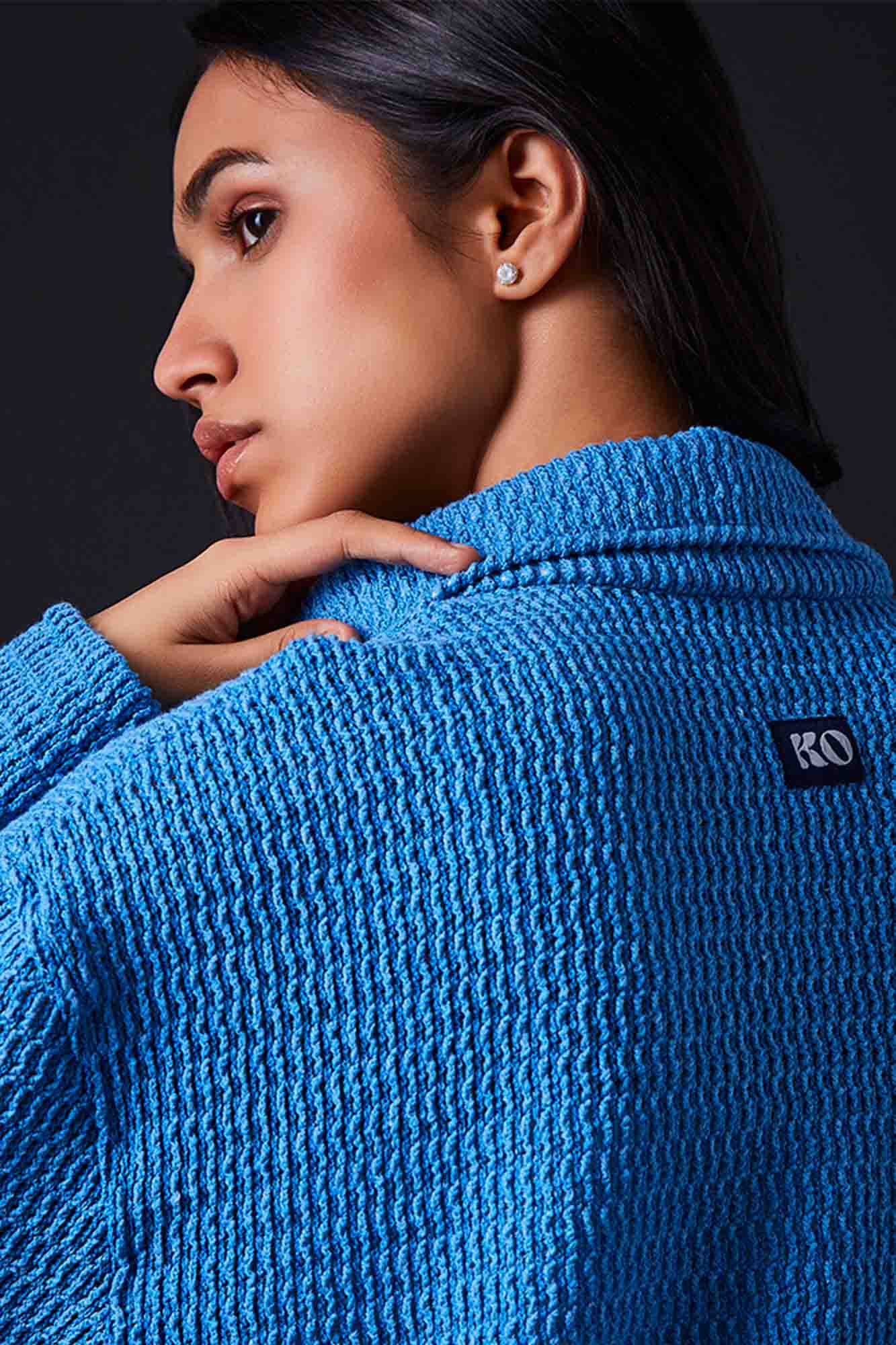 Whimsical Knit Elegance Shirt