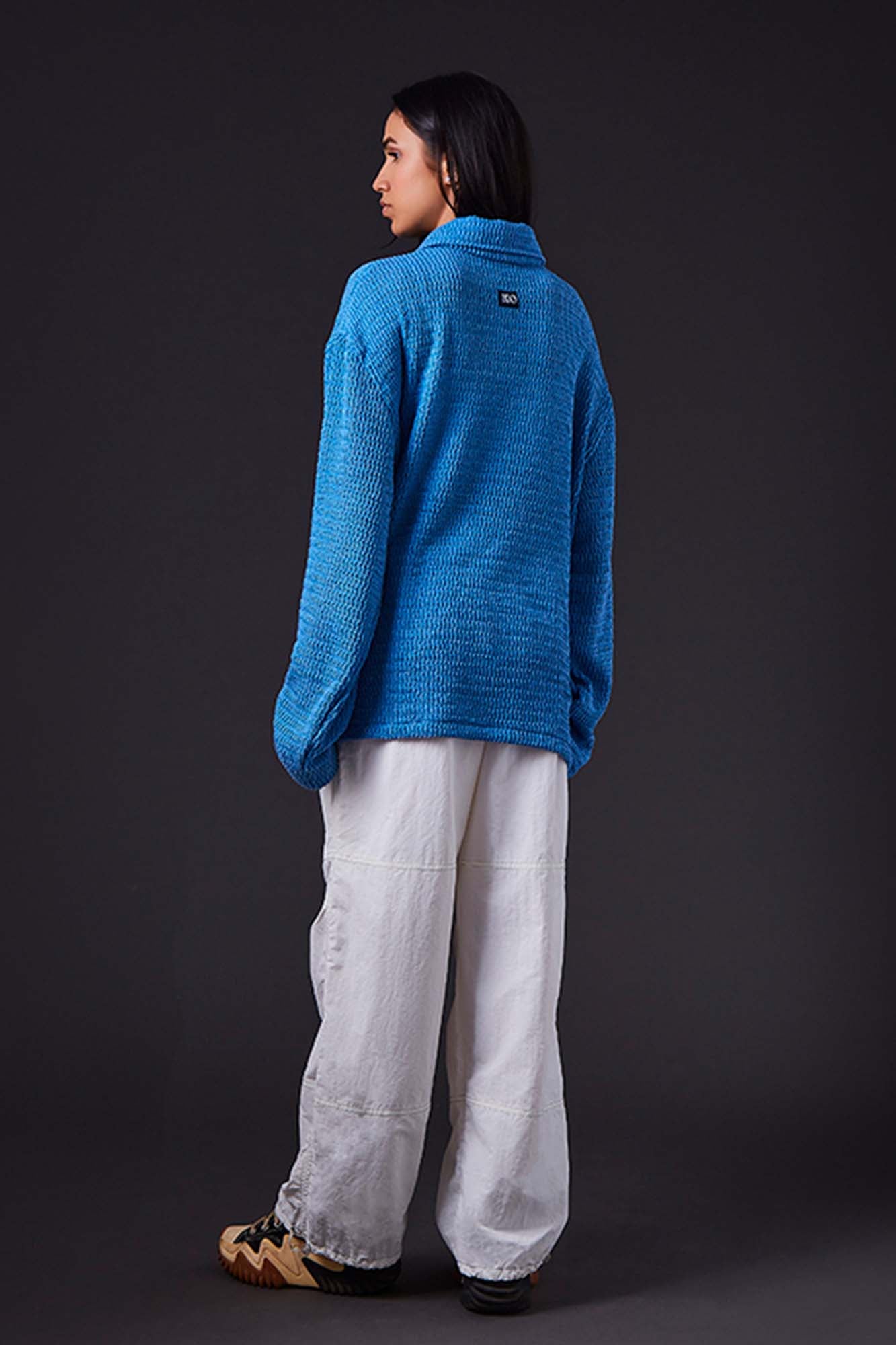 Whimsical Knit Elegance Shirt