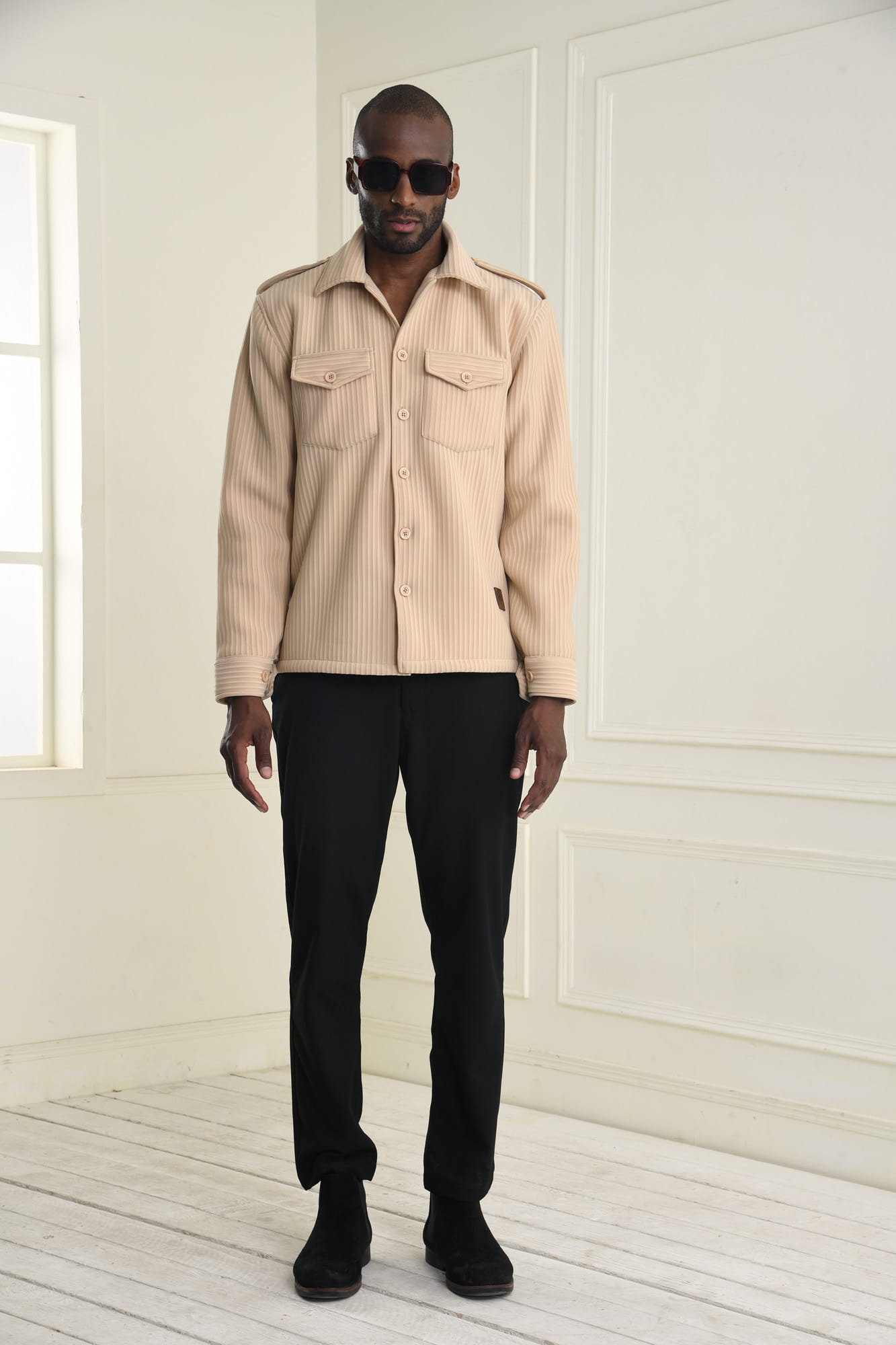 KO Self Striped Jacket
