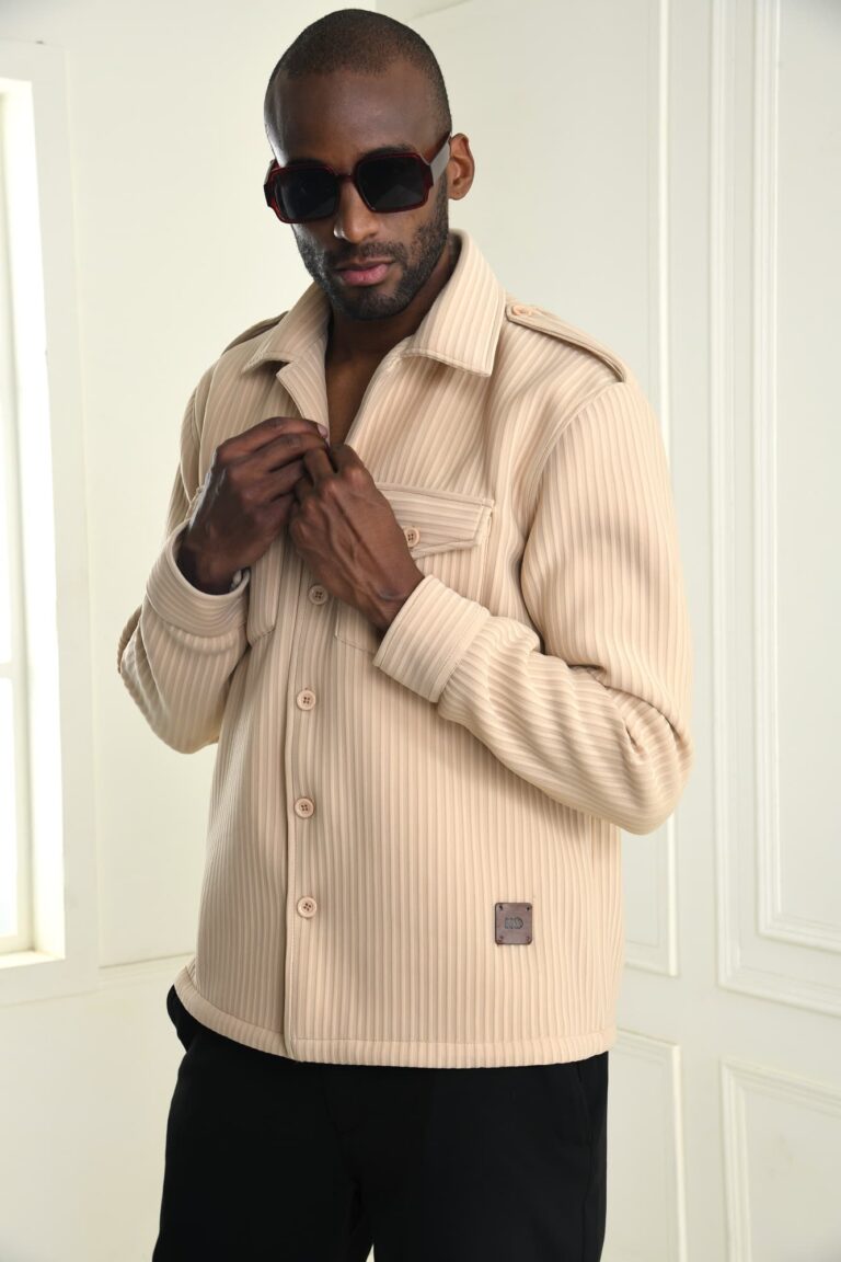 KO Self Striped Jacket