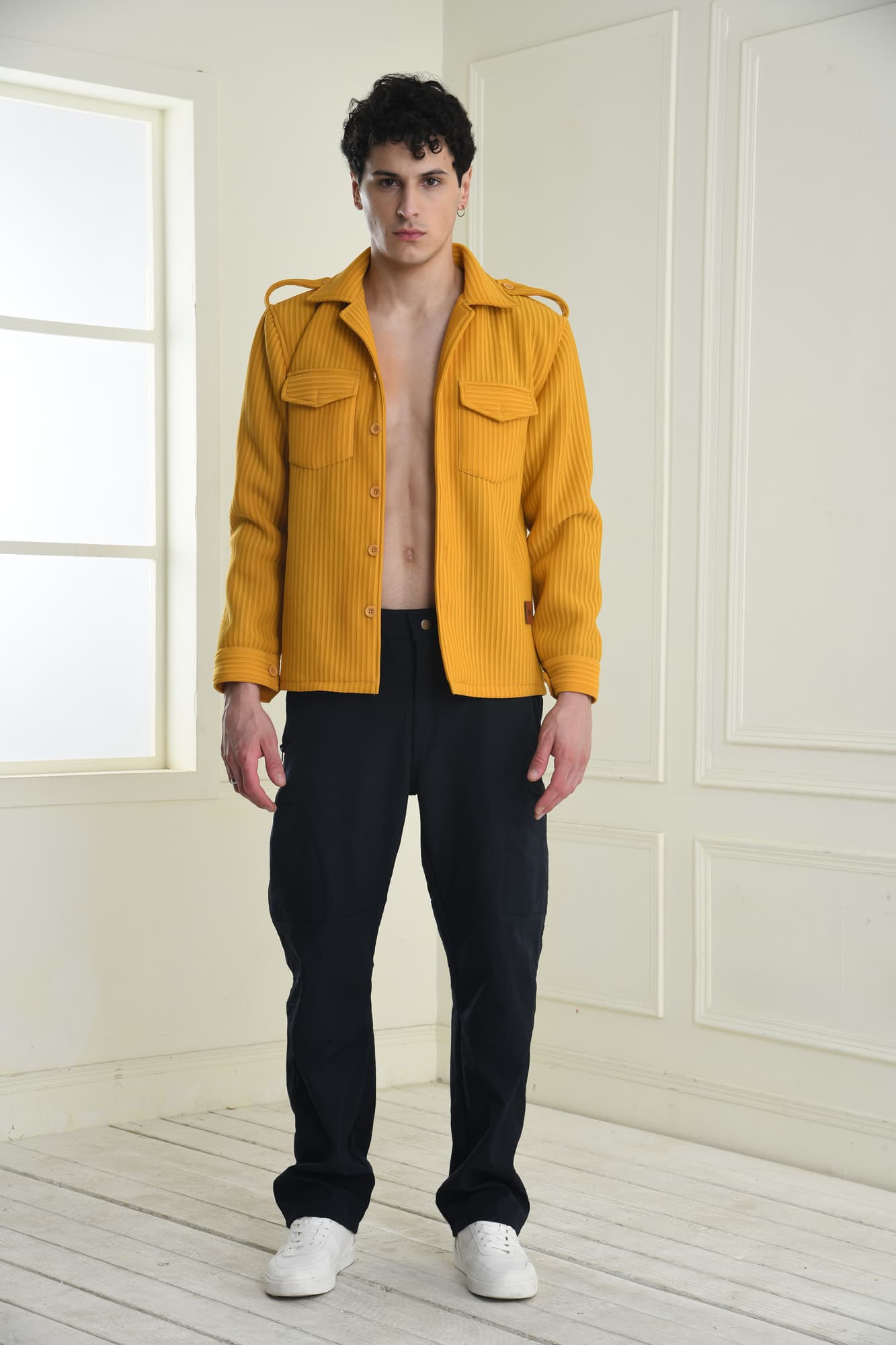 KO Self Striped Jacket