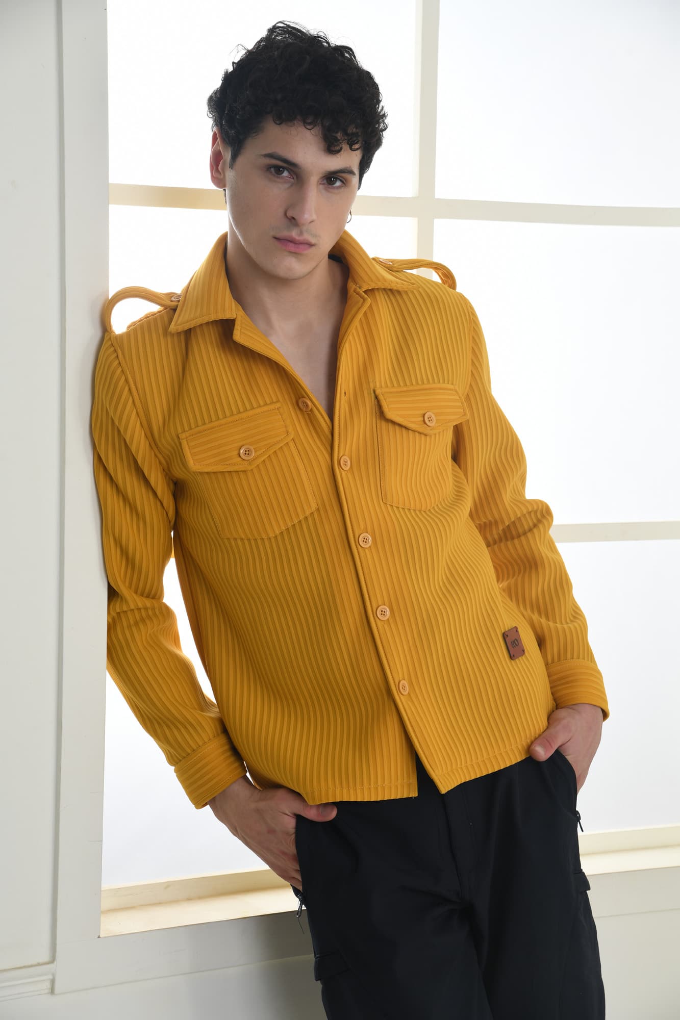 KO Self Striped Jacket