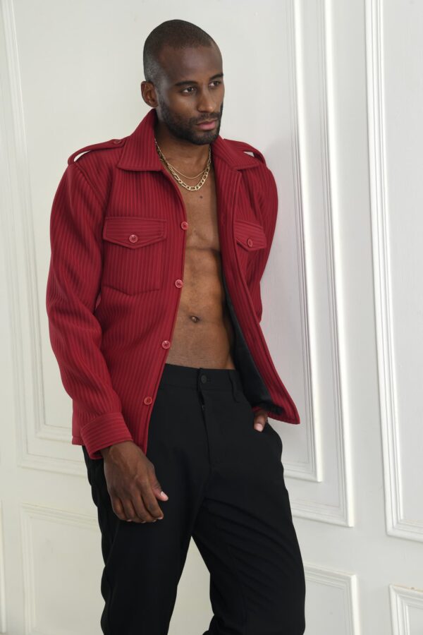 KO Self Striped Jacket