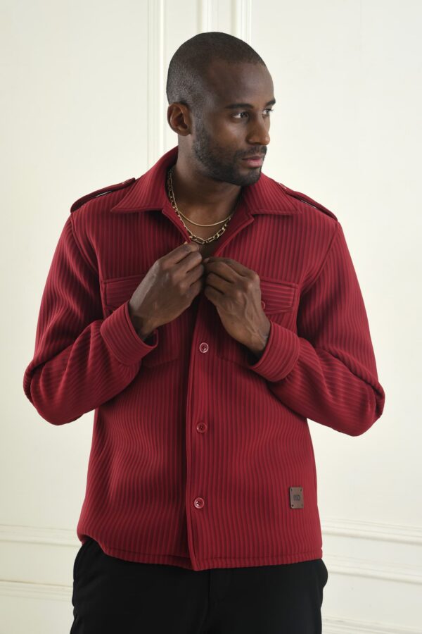 KO Self Striped Jacket