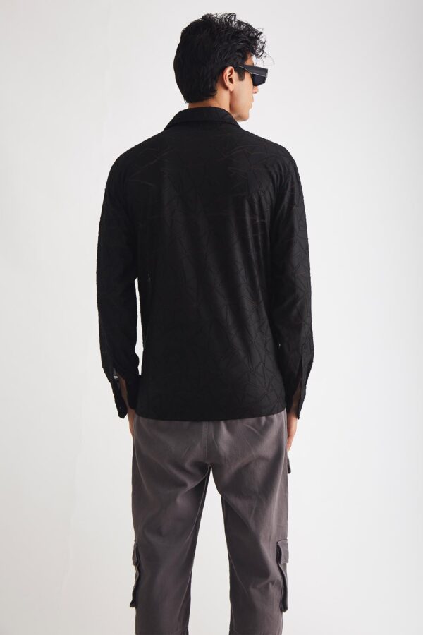 Geometric Delight Oversized Shirt