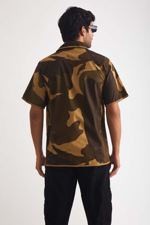 Camo Chaos Oversized Shirt