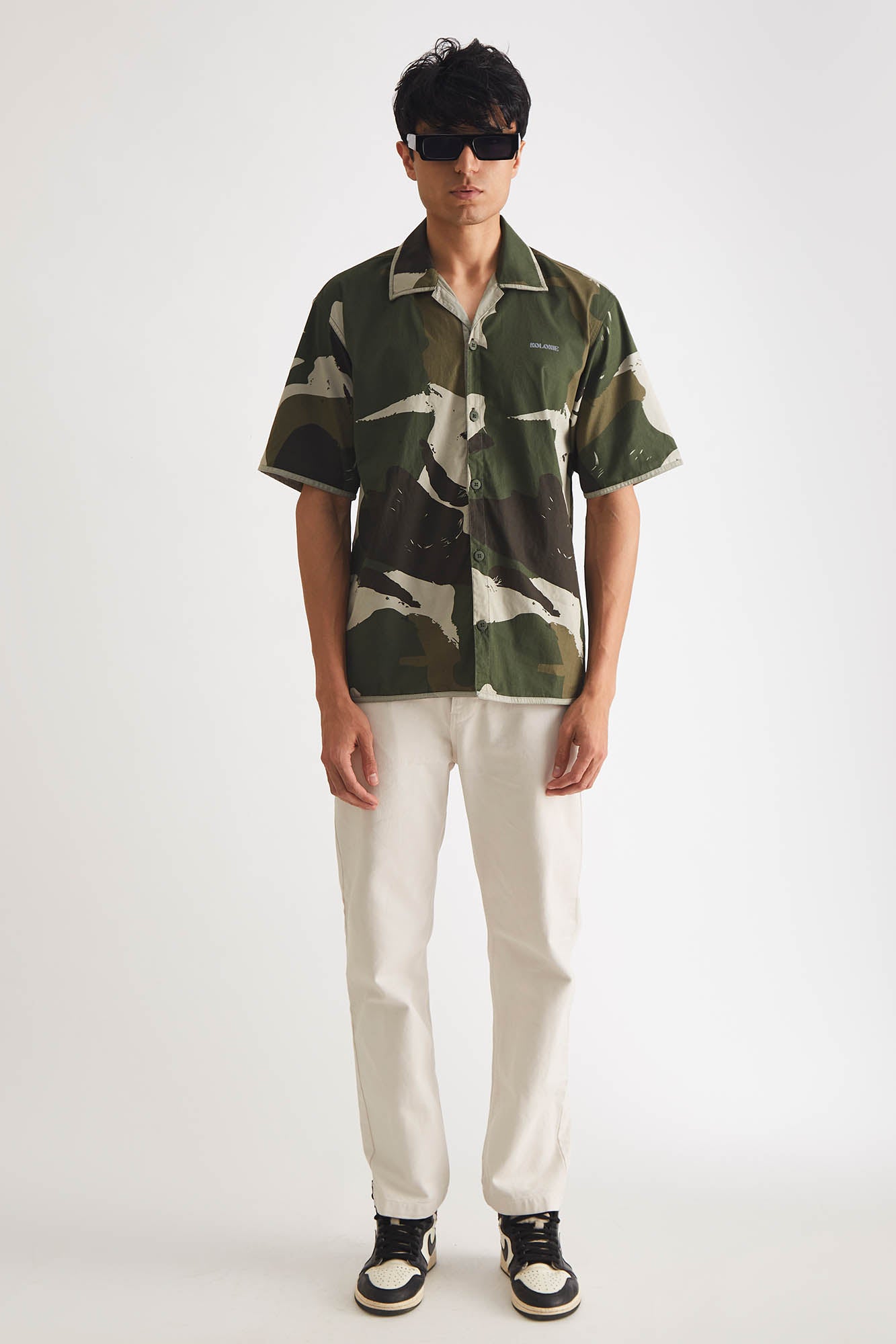 Camo Chaos Oversized Shirt