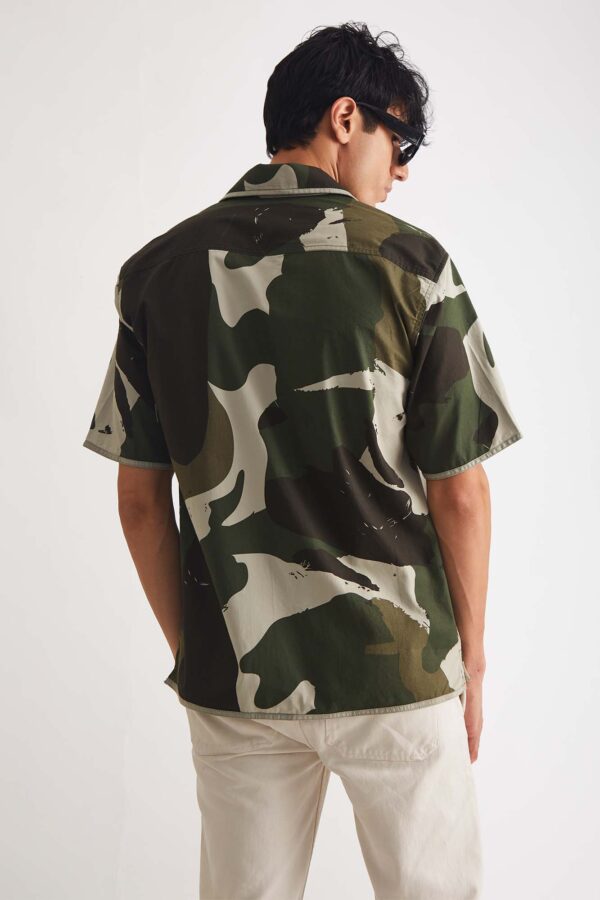 Camo Chaos Oversized Shirt