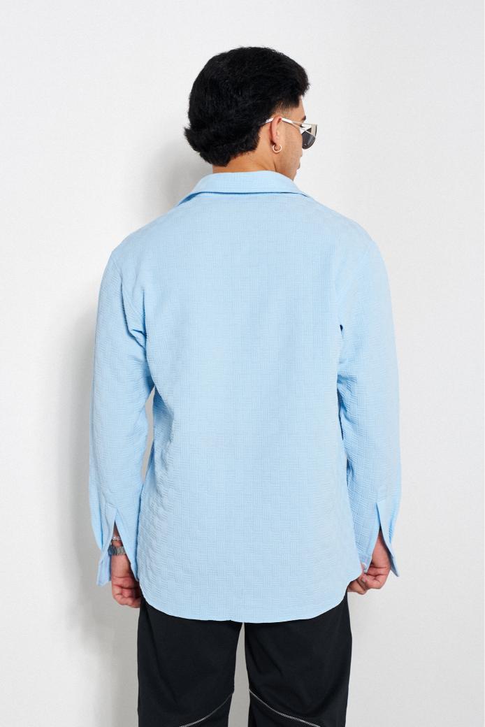 Buttoned Trend-Maker Oversized Shirt