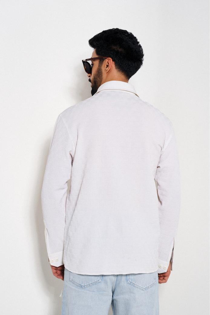 Buttoned Trend-Maker Oversized Shirt