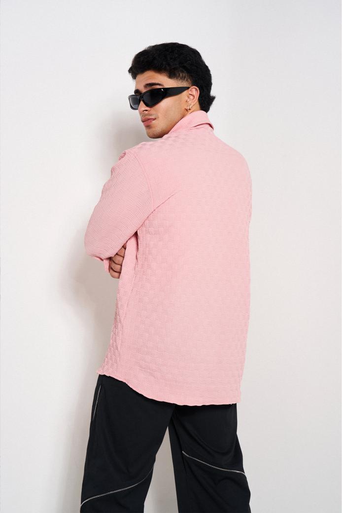 Buttoned Trend-Maker Oversized Shirt