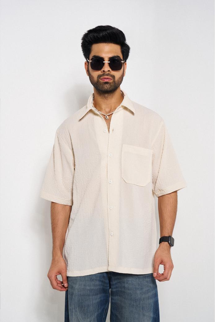 No-Nonsense Ribbed Oversized Shirt