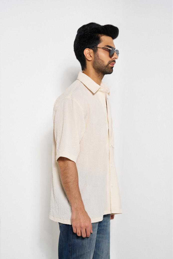 No-Nonsense Ribbed Oversized Shirt