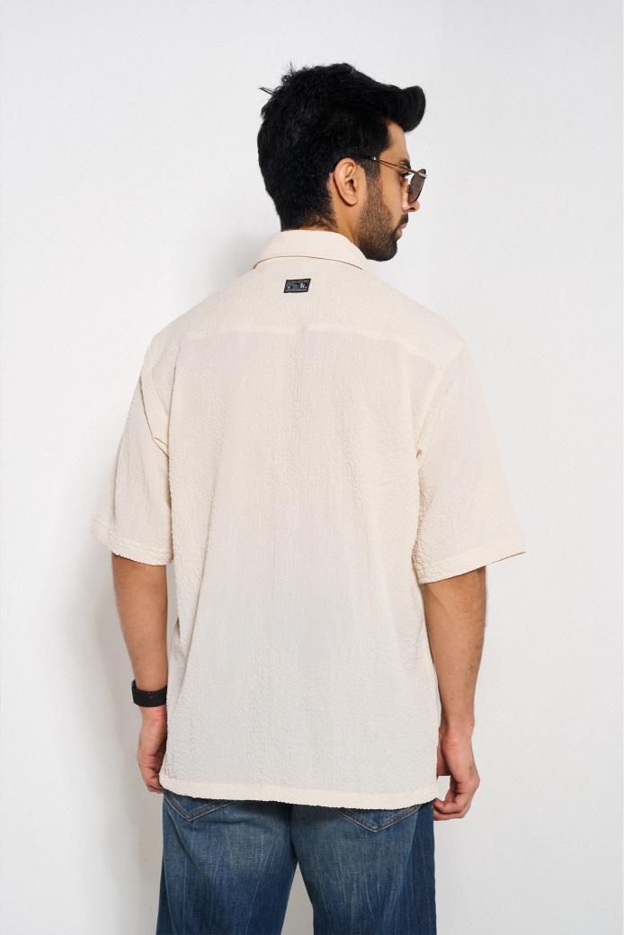 No-Nonsense Ribbed Oversized Shirt