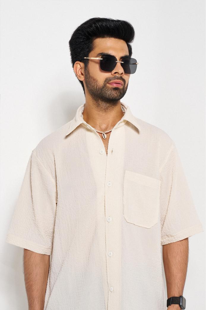 No-Nonsense Ribbed Oversized Shirt