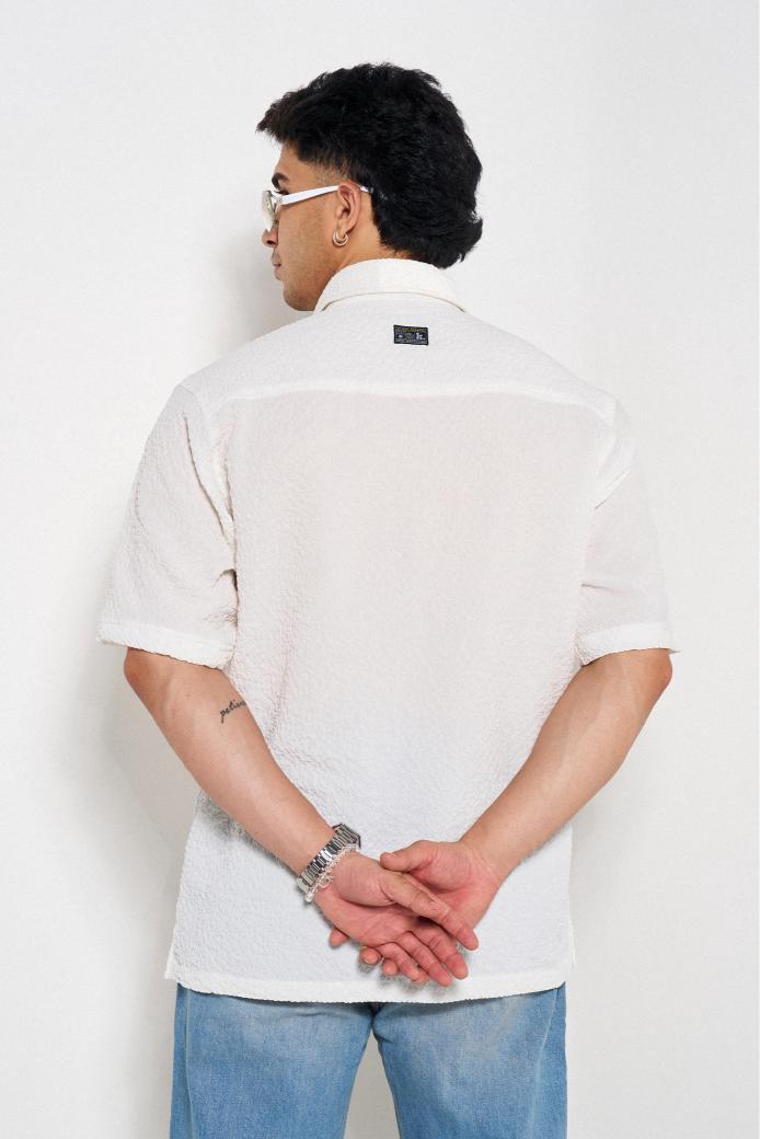 No-Nonsense Ribbed Oversized Shirt