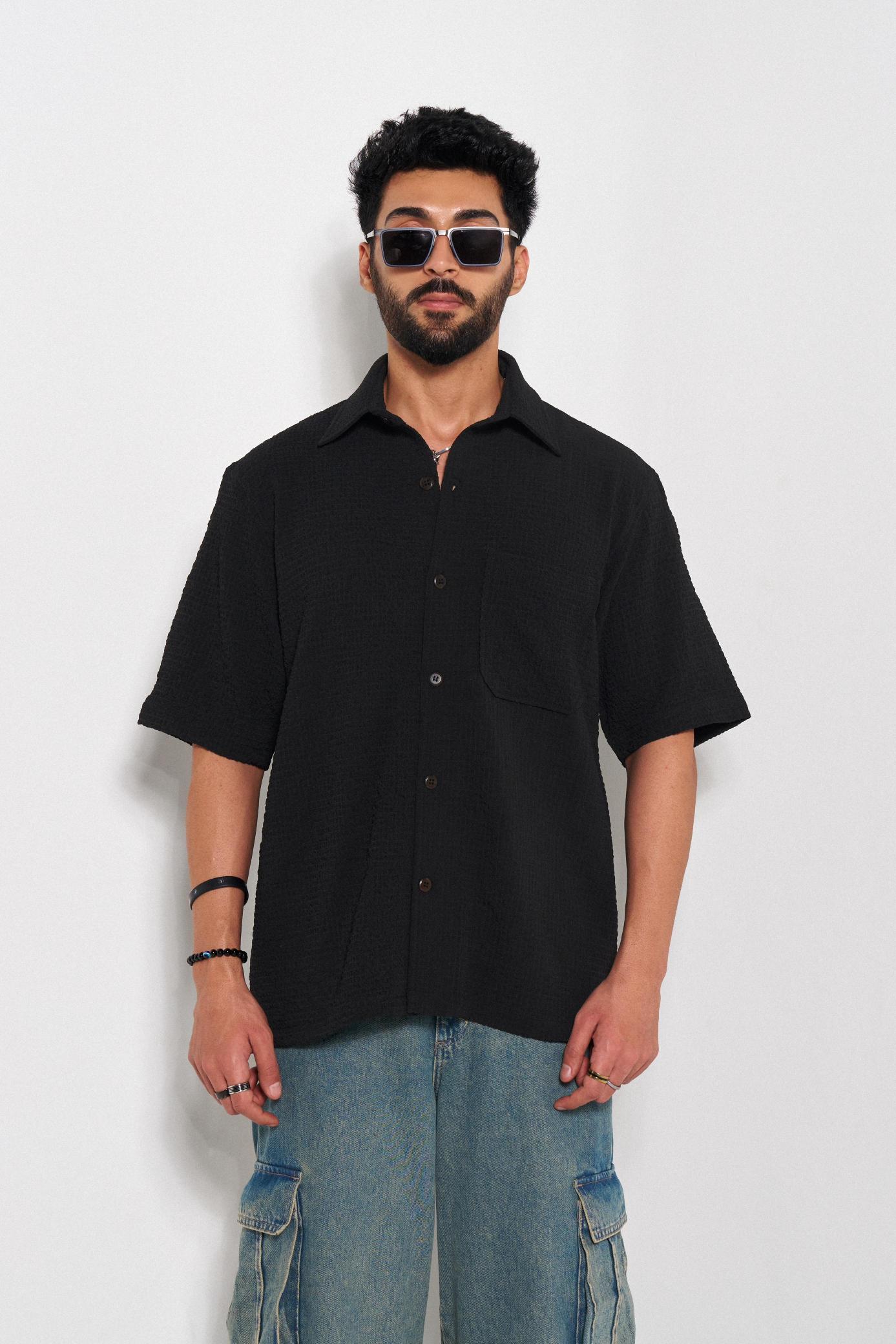 No-Nonsense Ribbed Oversized Shirt