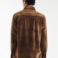 Overlay Velvet Corduroy Shirt