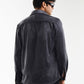 Overlay Velvet Corduroy Shirt