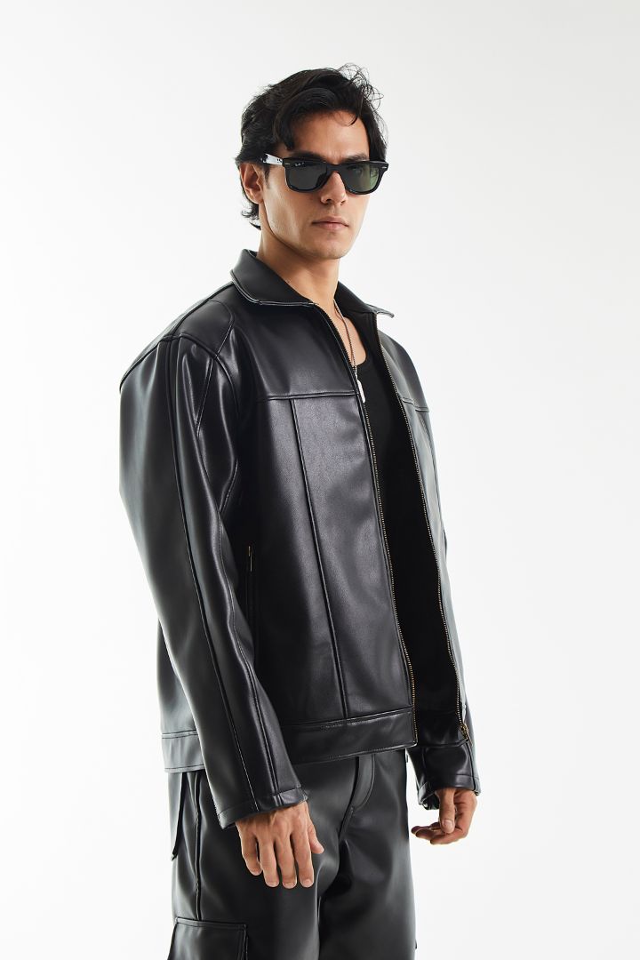 Bored Biker Leather Jacket