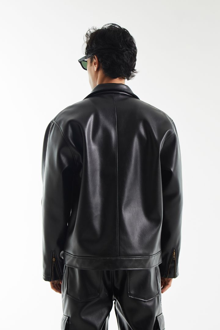 Bored Biker Leather Jacket