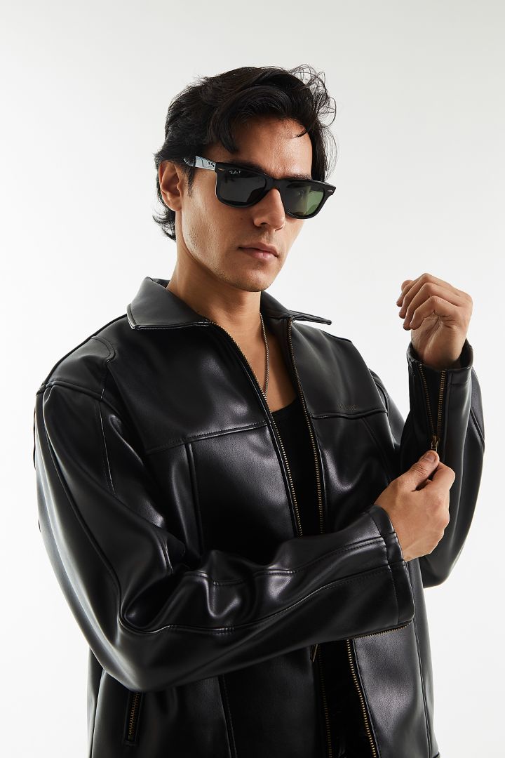 Bored Biker Leather Jacket