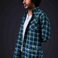 Edgy Check Chaos Distressed Shirt