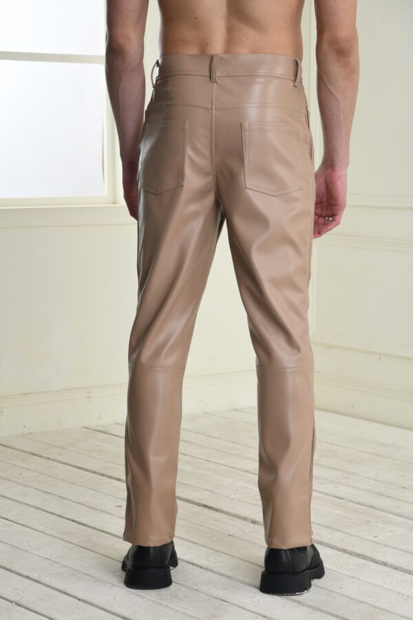 KO Bell Bottom Leather Pants